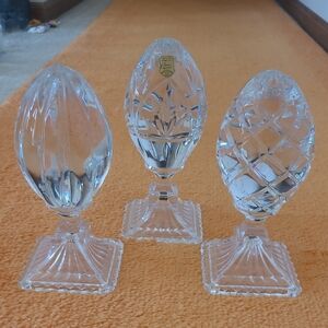 Crystal Egg Shaped Table Decor